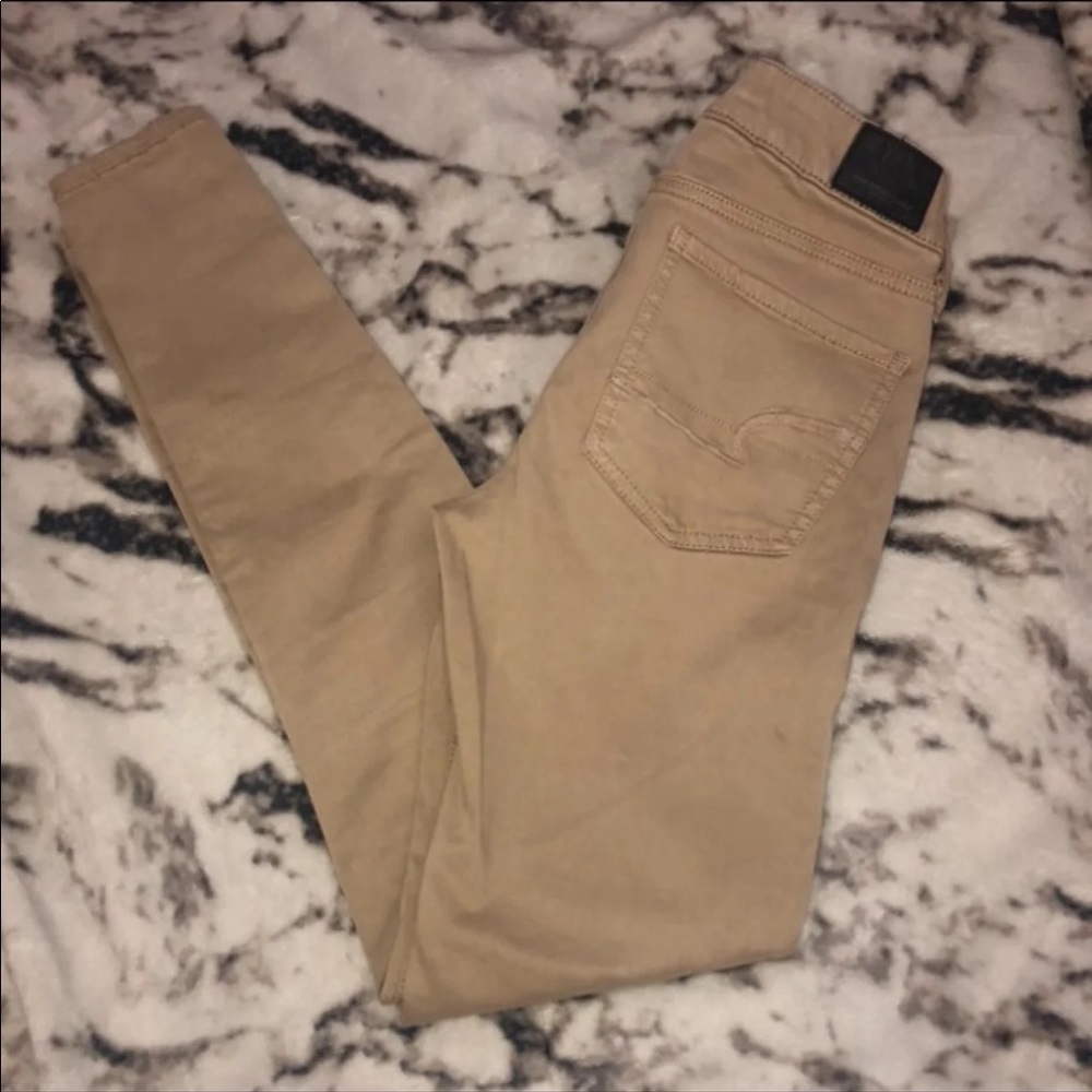 American eagle super super stretch jeggings
